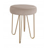 Taboret Venus HAIRPIN noga złota MG09