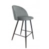 Hoker Colin MG17 – krzesło barowe z czarną podstawą