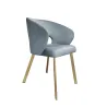 Krzesło tapicerowane AURA obrotowa