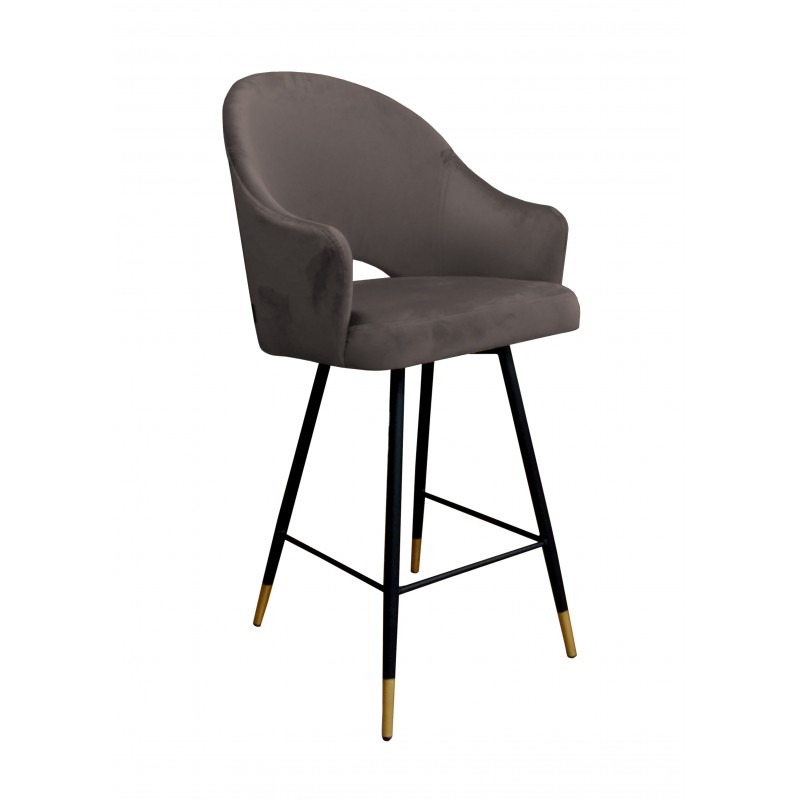 Hoker Velvet MG05 czarna podstawa z złotą końcówką