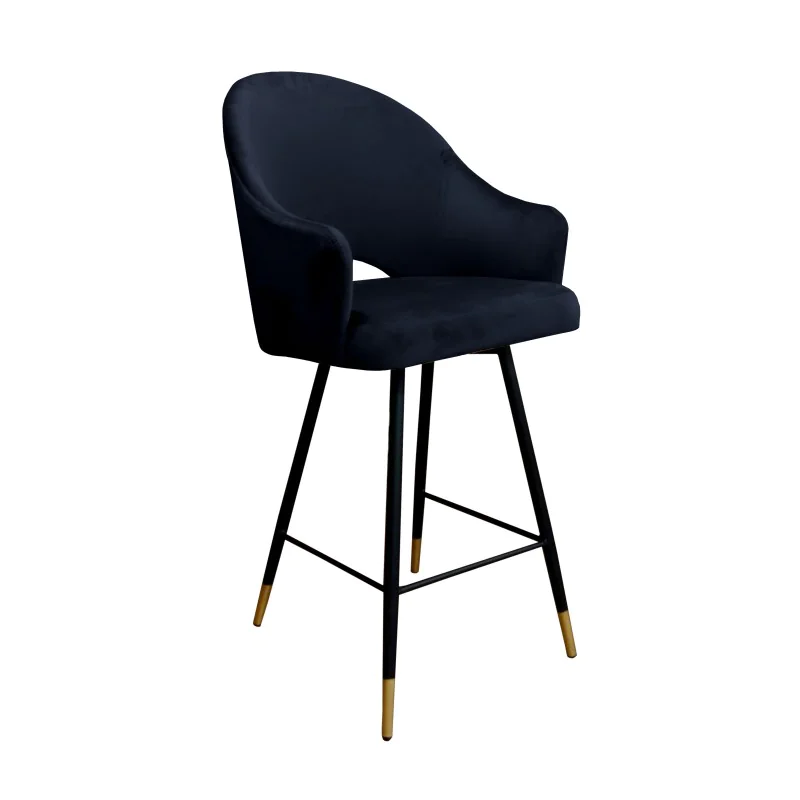 Hoker Velvet MG19 czarna podstawa z złotą końcówką