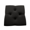 Hoker Chesterfield MG19 czarny Velvet z czarną podstawą