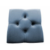 Hoker Chesterfield MG33 niebieski z czarną podstawą