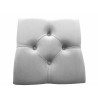Hoker Chesterfield MG39 jasny szary, czarna podstawa
