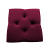 Hoker Chesterfield Velvet śliwka, złota podstawa MG02