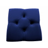 Hoker Chesterfield MG16 granat z złotą podstawą