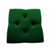 Hoker Chesterfield MG25 zielony z złotą podstawą