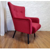Fotel TULIP USZAK nogi czarne BL06