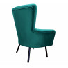 Fotel TULIP USZAK velvet MG20 nogi czarne