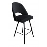 Hoker krzesło barowe Polo podstawa czarna MG19