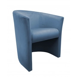 Fotel CLUB MG33 niebieski