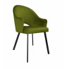 Krzesło Velvet BL75 z czarną nogą PROFIL