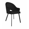Krzesło Velvet noga czarna PROFIL MG19