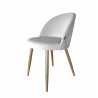 Krzesło TRIX na złotej nodze MG39 – styl i wygoda