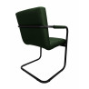 Krzesło konferencyjne SWING D6 – czarny stelaż, wygoda