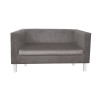 Sofa Monaco Kronos22/Poso22 na białych nogach 20 cm – elegancja