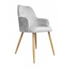 Krzesło WESTA MG39 jasny szary na nodze dąb – styl i komfort