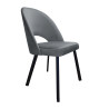 Krzesło Polo noga Profil czarna BL14