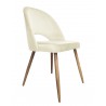 Krzesło Polo noga dąb MG50 kremowy