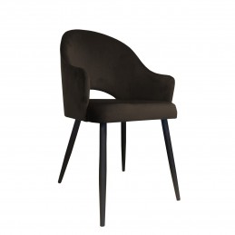 Krzesło Velvet noga czarna MG05
