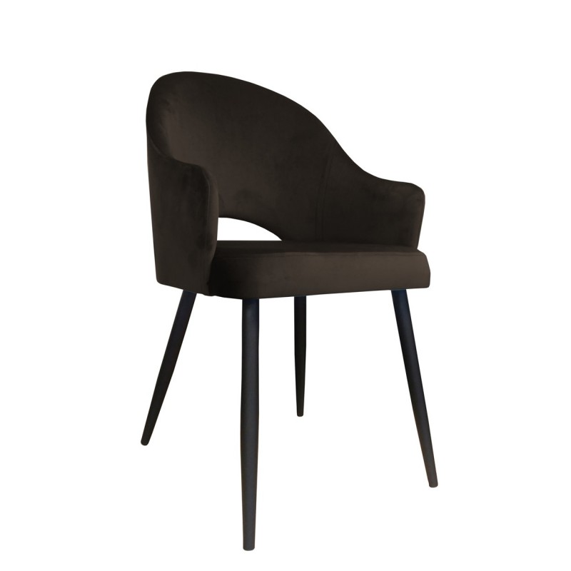 Krzesło Velvet noga czarna MG05