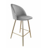 Hoker krzesło barowe Colin podstawa złota MG17
