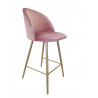 Hoker krzesło barowe Colin podstawa złota MG58