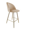 Hoker krzesło barowe Colin podstawa złota MG06