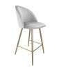 Hoker krzesło barowe Colin podstawa złota MG39