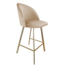 Hoker krzesło barowe Colin podstawa Profil złota MG06
