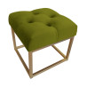 Pufa CHESTERFIELD LOFT ławka postawa złota BL75