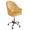 Fotel obrotowy VELVET MG15 miodowy