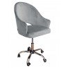 Fotel obrotowy VELVET MG17 szary