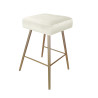 Hoker krzesło barowe Max podstawa złota MG50