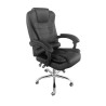 Fotel biurowy PRESIDENT czarny - ergonomiczny