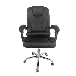 Fotel biurowy PRESIDENT czarny - ergonomiczny