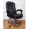 Fotel biurowy PRESIDENT czarny - ergonomiczny