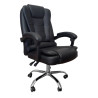Fotel biurowy PRESIDENT czarny - ergonomiczny