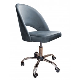Fotel obrotowy POLO BL14 szary – tkanina Bluvel