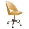 Fotel obrotowy Polo MG15 miodowy – stylowy i wygodny