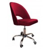 Fotel obrotowy Polo MG31 czerwony – stylowy i wygodny