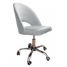 Fotel obrotowy Polo MG39 jasny szary – styl i wygoda