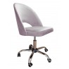 Fotel obrotowy Polo MG55 szary róż – elegancja i komfort
