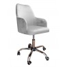Fotel obrotowy WESTA MG39 jasny szary – styl i komfort