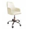 Fotel obrotowy WESTA MG50 kremowy – elegancki i wygodny