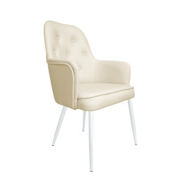 Krzesło SARA noga biała Vega02