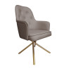 Krzesło SARA złota podstawa Krzyżak | Vega26