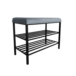 Szafka na buty BL06 czarna – praktyczny regał i półka