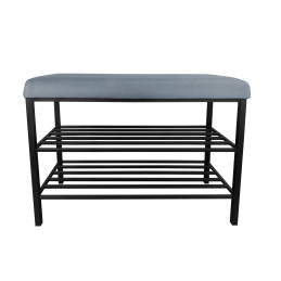 Szafka na buty BL06 czarna – praktyczny regał i półka