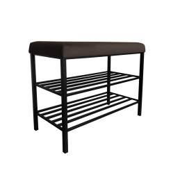 Szafka na buty MG05 czarna – praktyczny regał i półka